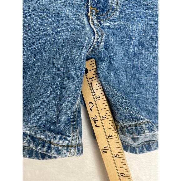 VTG Polo Jeans Co Ralph Lauren Saturday Short Light Wash Denim sz 14 Americanaf - Picture 8 of 9